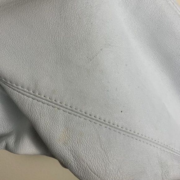 Vintage 1980s super cropped classic motorcycle jacket. 80's retro real leather - Picture 8 of 11